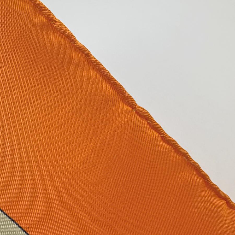 HERMES（エルメス） カレ90 L'AIR MARIN 海風 船 貝殻 スカーフ シルク