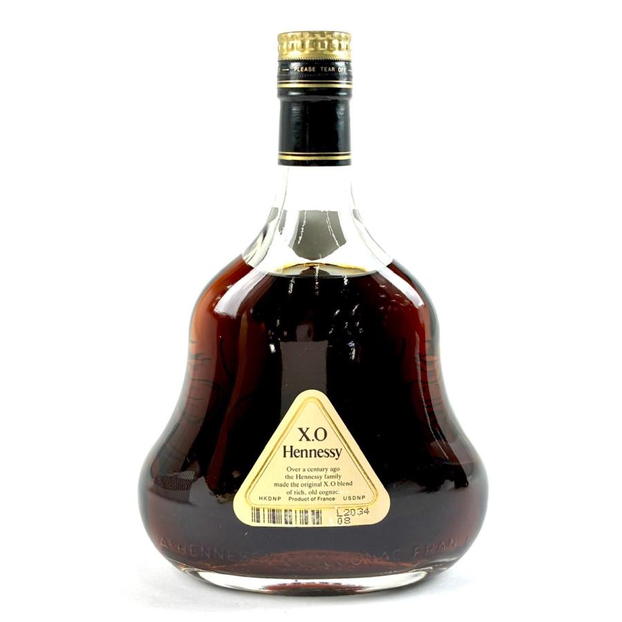 ヘネシー Hennessy XO 金キャップ クリアボトル 700ml ブランデー