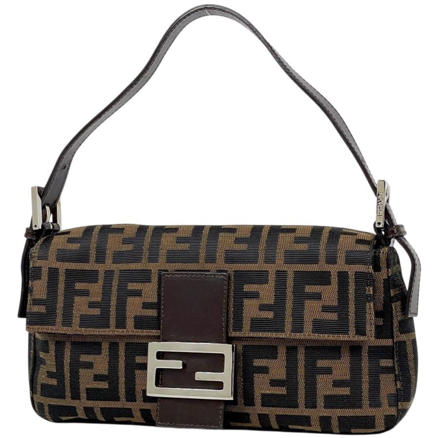 【美品】FENDI フェンディ マンマバケット ズッカ柄 ブラウン系 26424 FENDI - 【美品】FENDI フェンディ マンマバケット ズッカ柄 ブラウン