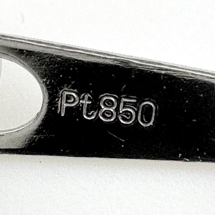 メレダイヤ デザインネックレス プラチナ ペンダント ネックレス Pt900 Pt850 ダイヤモンド レディース 中古_6