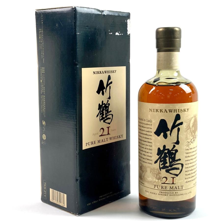 【東京都内限定お届け】 ニッカ NIKKA 竹鶴 21年 ピュアモルト 700ml 国産ウイスキー 【中古】 東京都内限定お届け ニッカ NIKKA 竹鶴 21年 ピュアモルト 旧ボトル