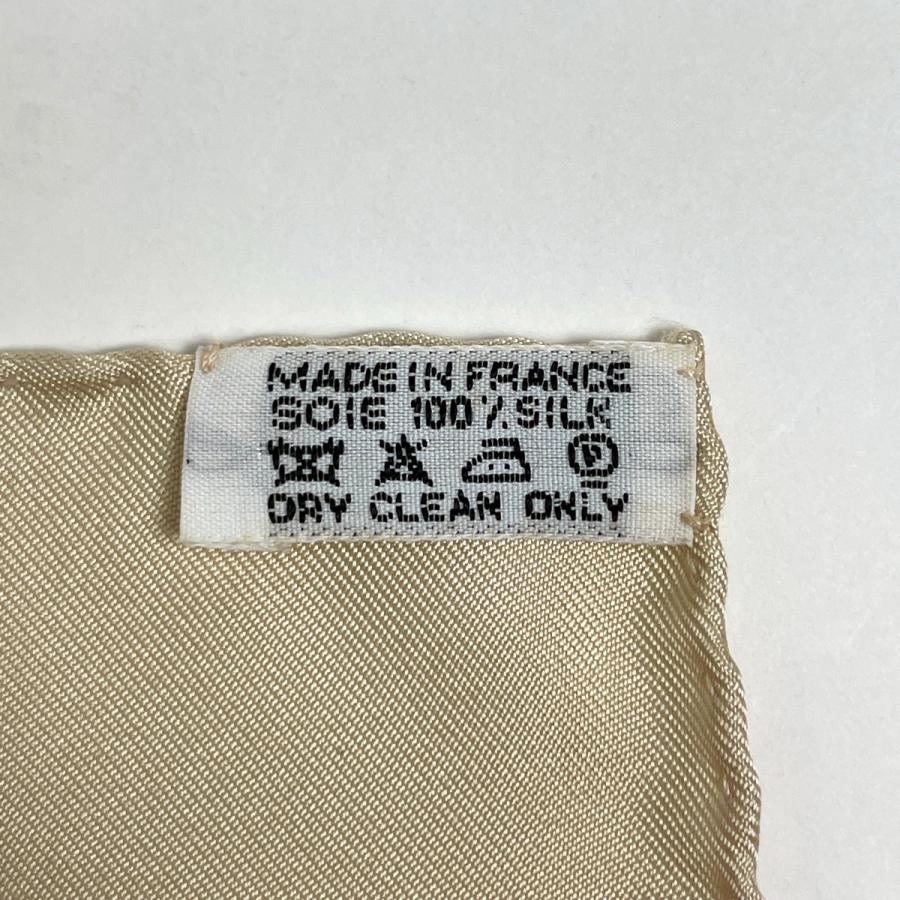 HERMES（エルメス） カレ90 L'AIR MARIN 海風 船 貝殻 スカーフ シルク