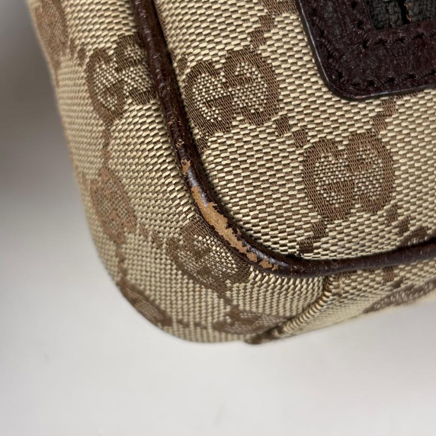 GUCCI（グッチ） GUCCI GG柄 ショルダーバッグ GGキャンバス ブラウン 