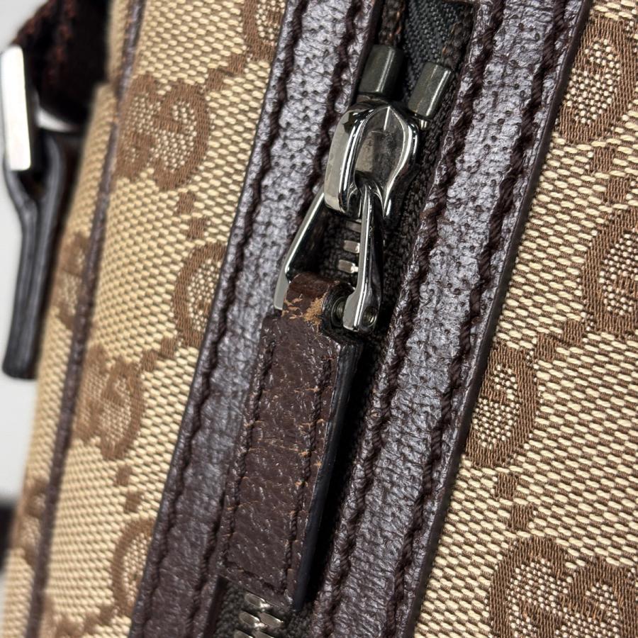 GUCCI（グッチ） GUCCI GG柄 ショルダーバッグ GGキャンバス ブラウン 