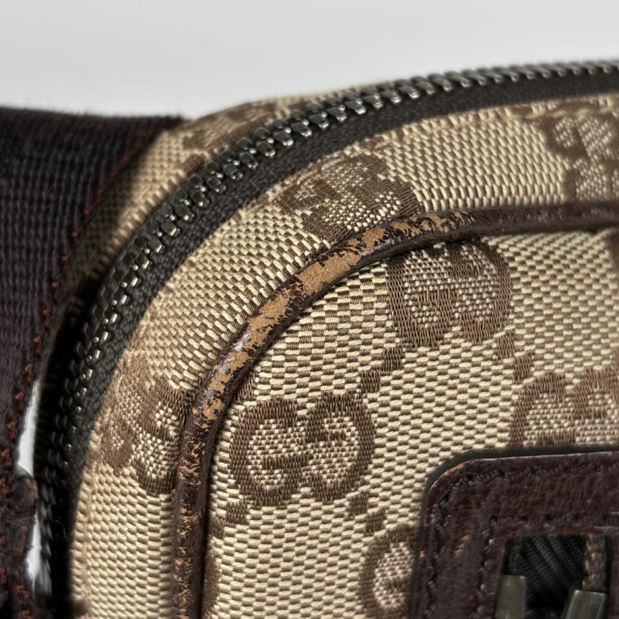 GUCCI（グッチ） GUCCI GG柄 ショルダーバッグ GGキャンバス ブラウン 