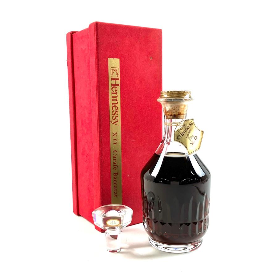 ヘネシー Hennessy XO カラフェ バカラボトル 700ml ブランデー