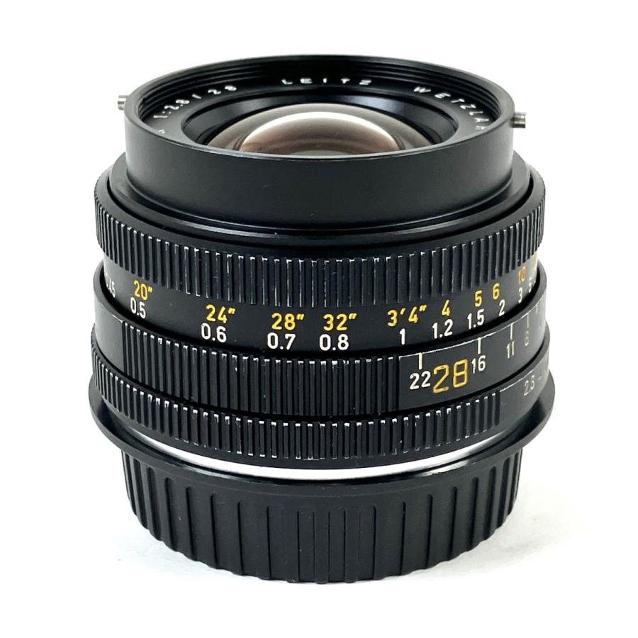 28mm エルマリートR 【美品】ライカ F2.8 CAMERA FLASHBACK – Cam) (3 f2.8 28mm Elmarit-R Leica 3-CAM レンズ(単焦点)