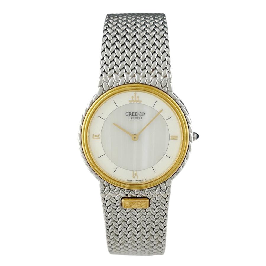 SEIKO（セイコー） クレドール 5A74-0240 腕時計 SS YG クォーツ