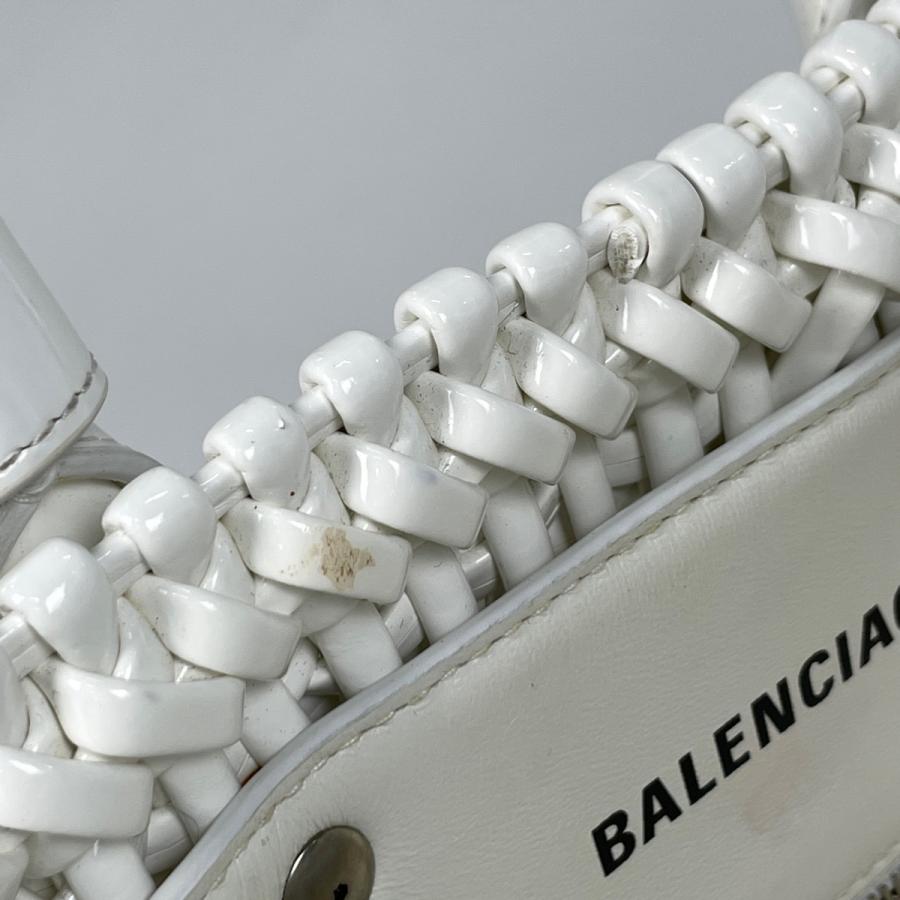 BALENCIAGA（バレンシアガ） ビストロ バスケット XS 2WAY エナメル 