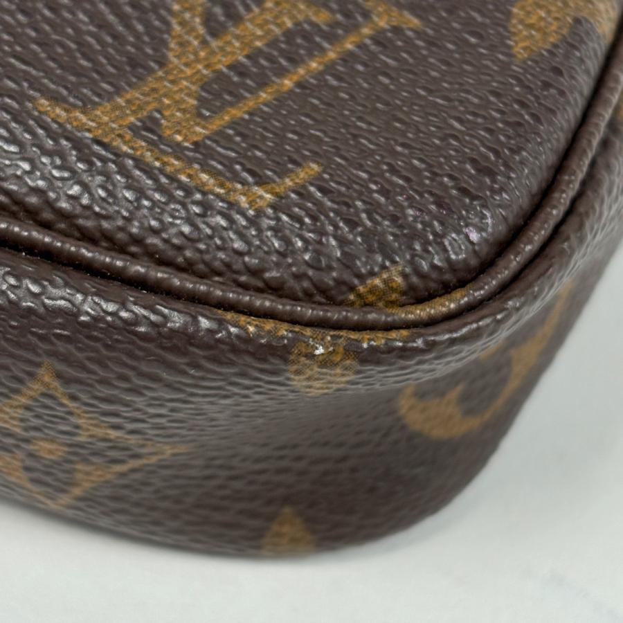 ルイ・ヴィトン Louis Vuitton ポシェット アクセソワール メイク コスメ アクセサリーポーチ モノグラム ブラウン M51980 レディース 中古_2