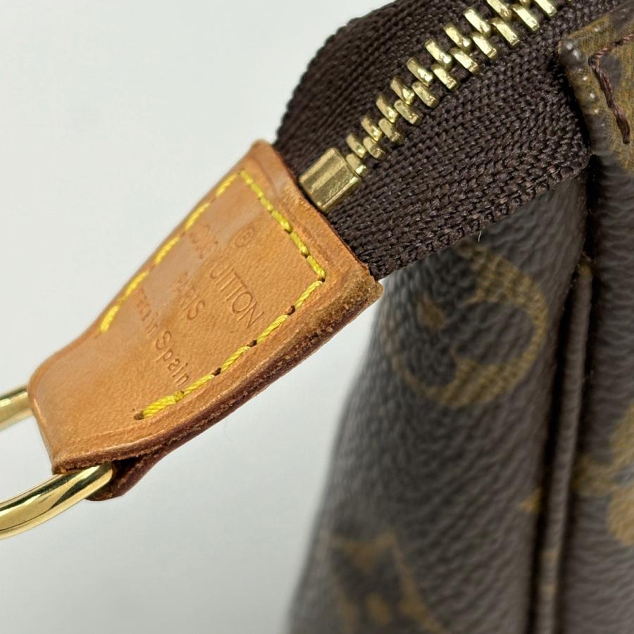 ルイ・ヴィトン Louis Vuitton ポシェット アクセソワール メイク コスメ アクセサリーポーチ モノグラム ブラウン M51980 レディース 中古_3