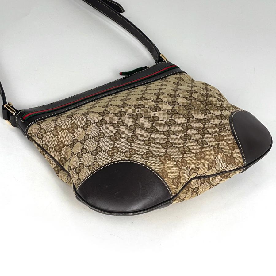 GUCCI（グッチ） GUCCI GG柄 ショルダーバッグ シェリー ウェブ リボン