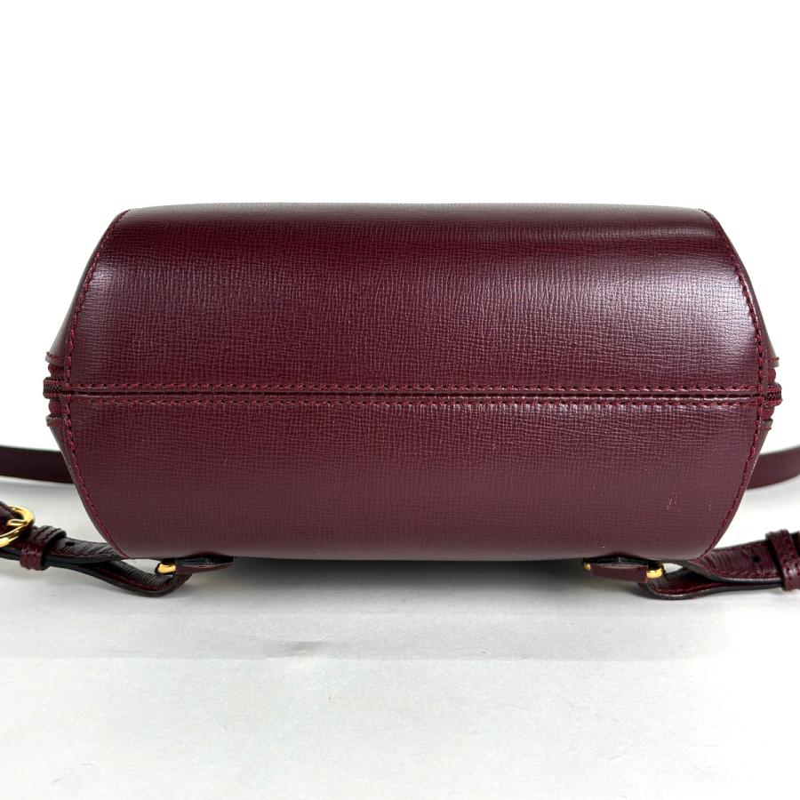 カルティエ CARTIER マストライン リュックレザー ボルドー Cartier（カルティエ） マストライン リュックサック リュック レザー