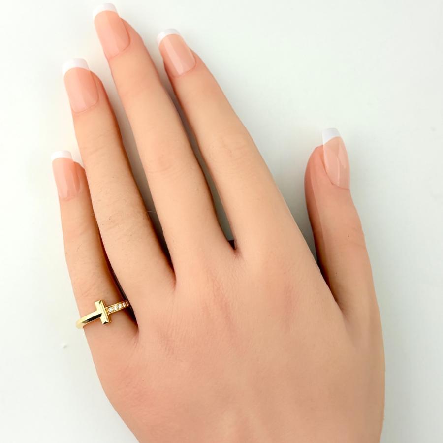 ティファニーピアス、指輪 TIFFANY&Co.（ティファニー） TIFFANY&Co. Tワン リング YG イエロー
