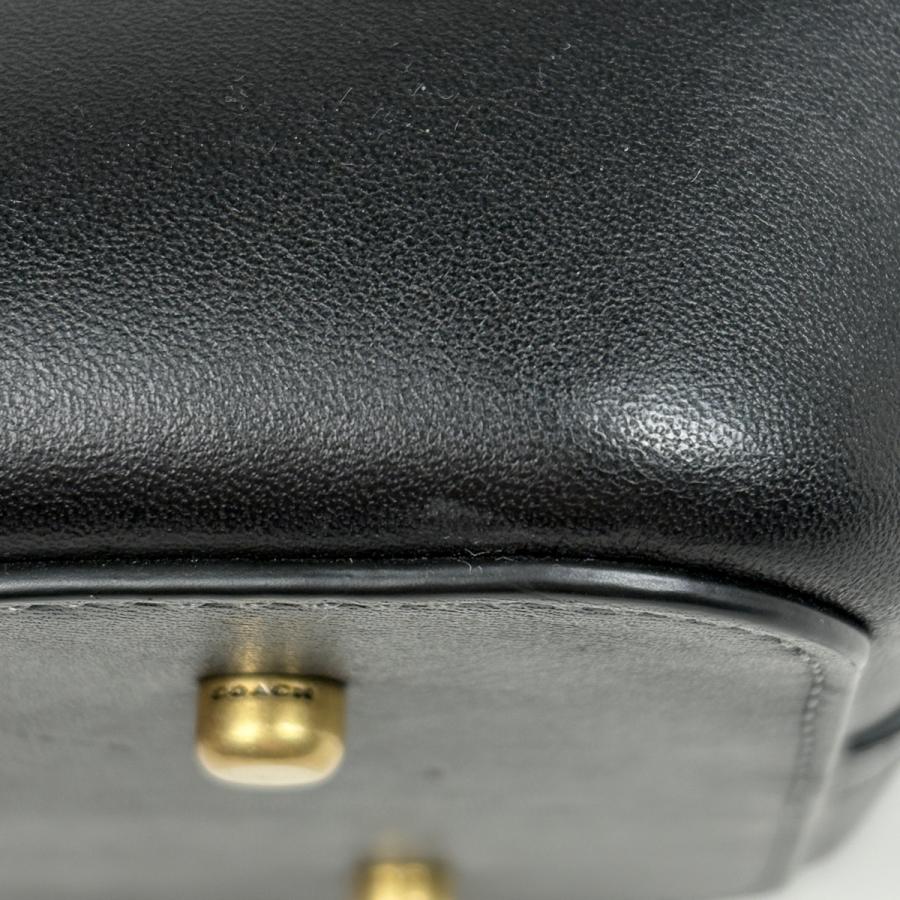 COACH（コーチ） エンパイア26 ハンドバッグ 2WAY レザー ブラック