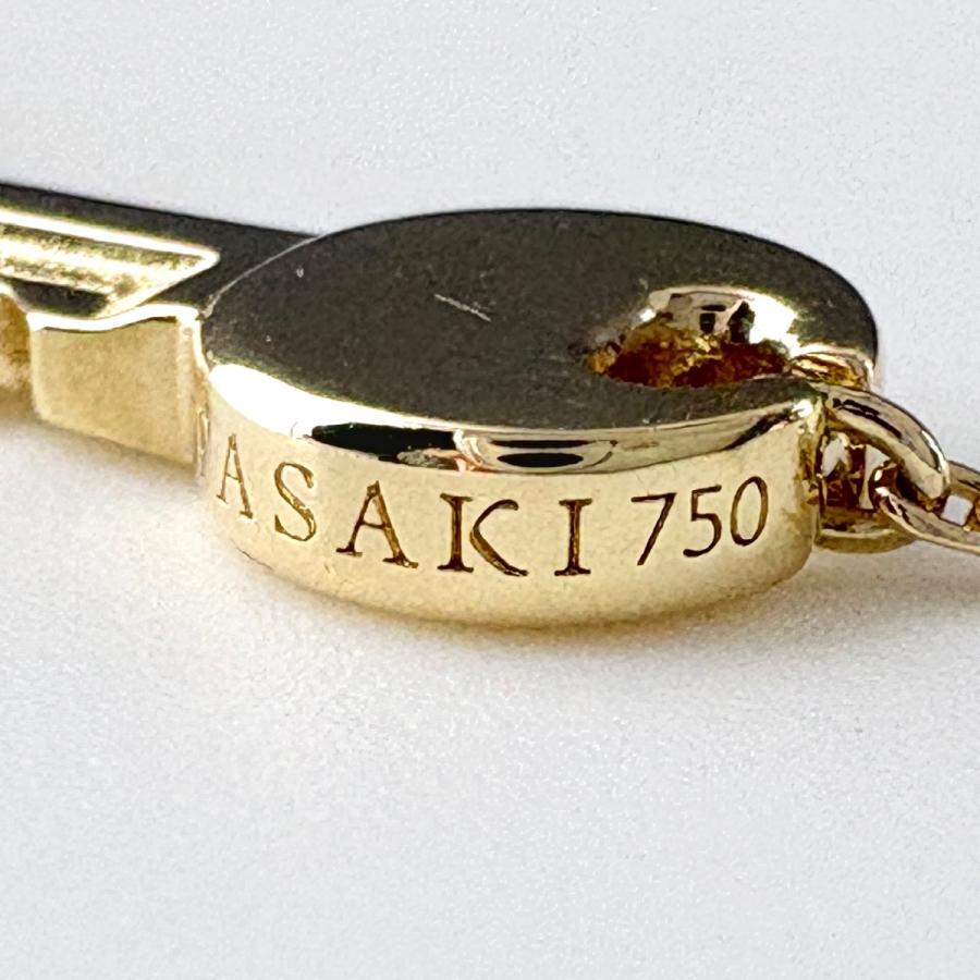 タサキ TASAKI シークレット　ロックキーブローチ YG イエローゴールド 南京錠モチーフ ブローチ 750 レディース 中古_6