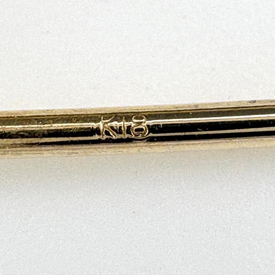 タサキ TASAKI シークレット　ロックキーブローチ YG イエローゴールド 南京錠モチーフ ブローチ 750 レディース 中古_7