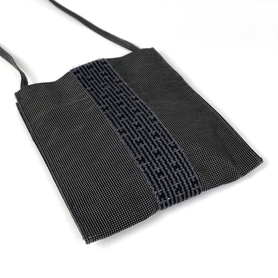 美品 HERMES エルメス エールライン ポシェット ショルダーバッグ Hロゴ HERMES（エルメス） エールライン ポシェット Hロゴ ショルダーバッグ