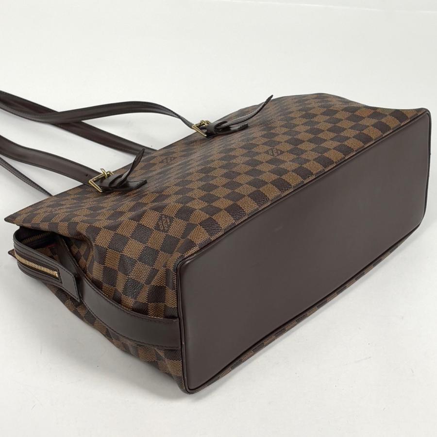 大人気✨ルイヴィトン　トートバッグ　ダミエ　チェルシー　N51119 ブラウン LOUIS VUITTON（ルイ・ヴィトン） チェルシー トートバッグ ダミエ