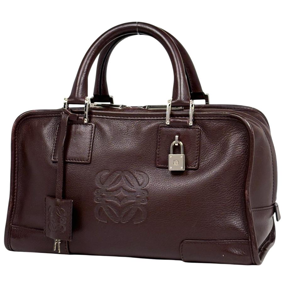 LOEWE（ロエベ） アマソナ 28 アナグラム ハンドバッグ レザー 