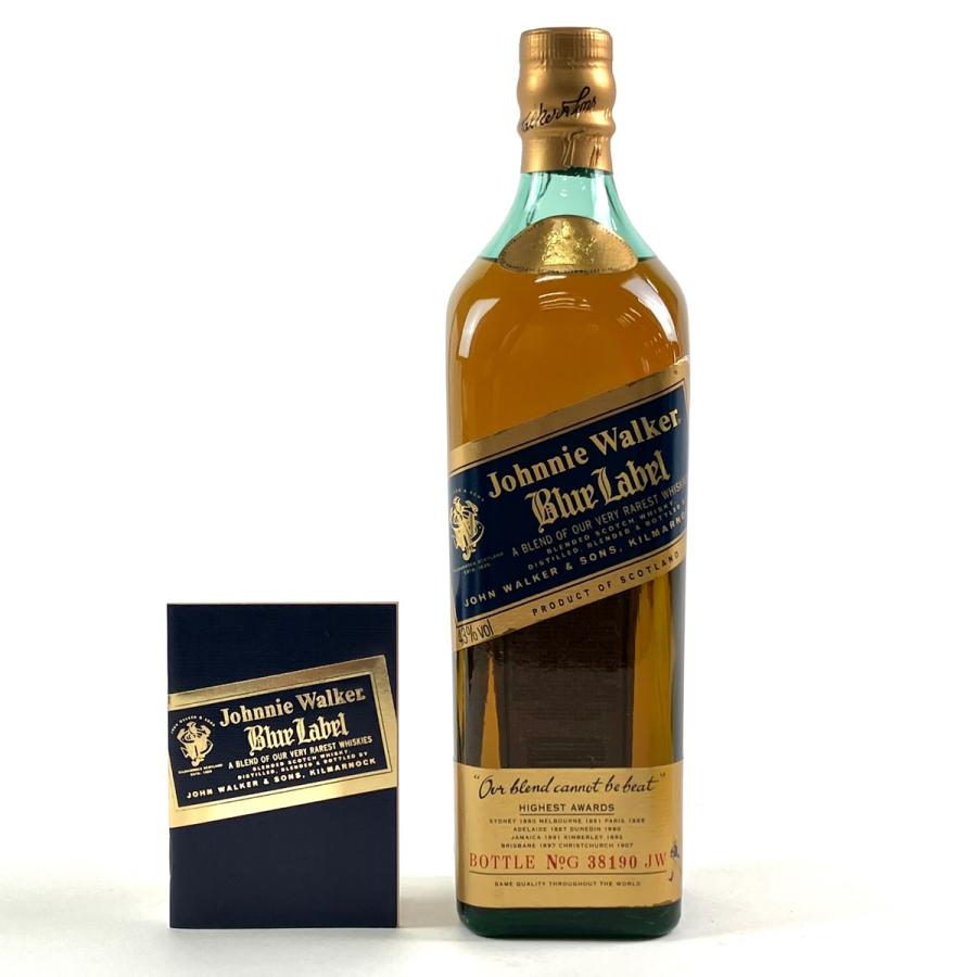 Johnnie Walker Blue Label ウイスキー　古酒 Johnnie Walker Blue Label Oldest 75cl