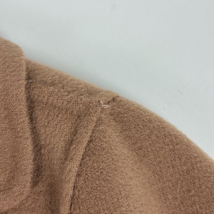 マックスマーラ MAX MARA ガウンコート CUCITO A MANO ベルト付き コート その他コート ウール ベージュ レディース 中古の画像
