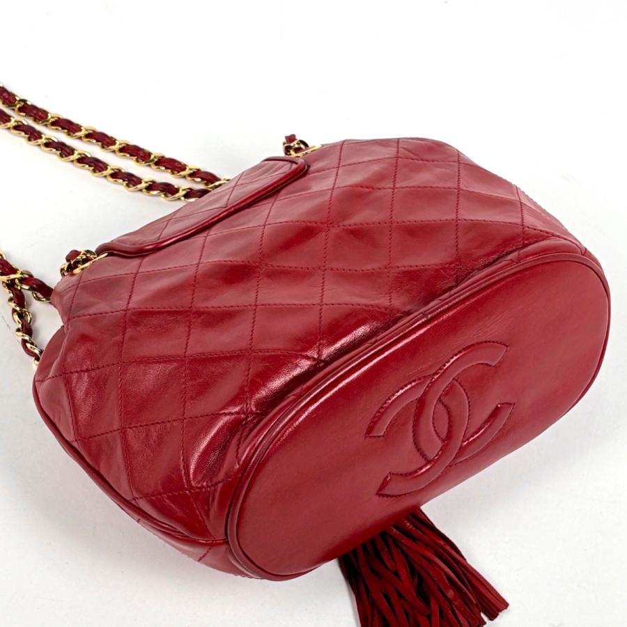CHANEL（シャネル） ココマーク フリンジ チェーン ショルダーバッグ