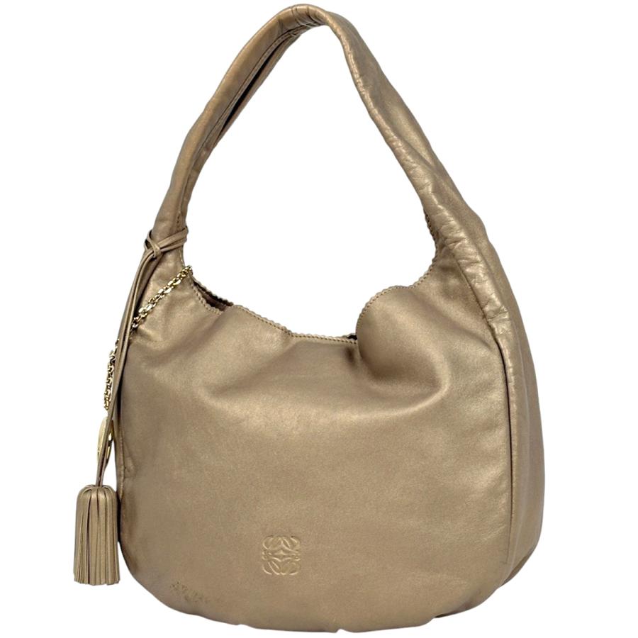 LOEWE（ロエベ） ヴィエント 30 フリンジ アナグラム ショルダーバッグ 