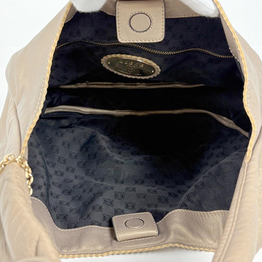LOEWE（ロエベ） ヴィエント 30 フリンジ アナグラム ショルダーバッグ 