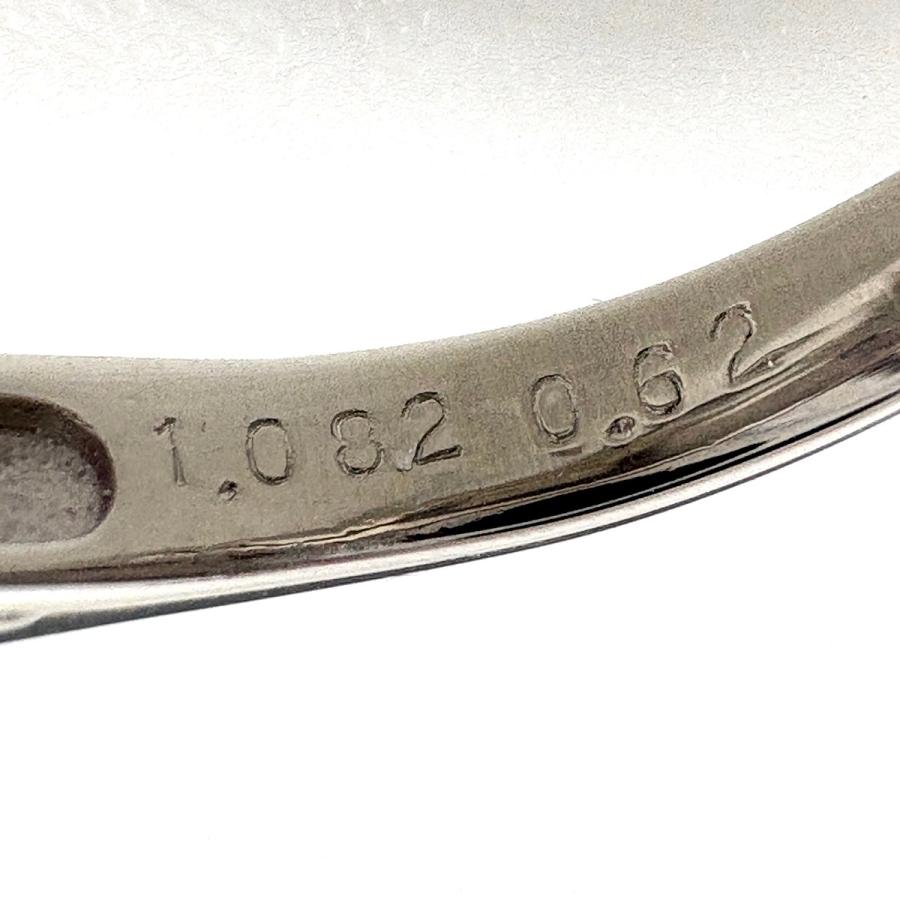 ルビー デザインリング プラチナ 指輪 メレダイヤ リング 12号 Pt900 