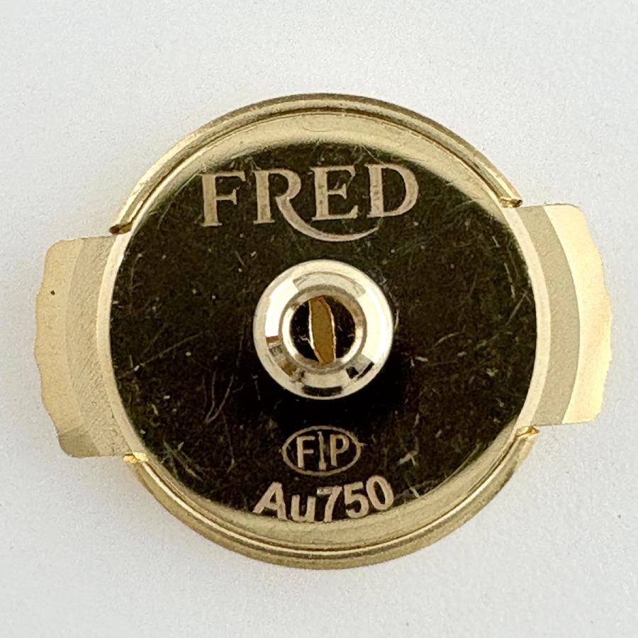Fred（フレッド） フォース 10 スモール ピアス YG イエローゴールド 