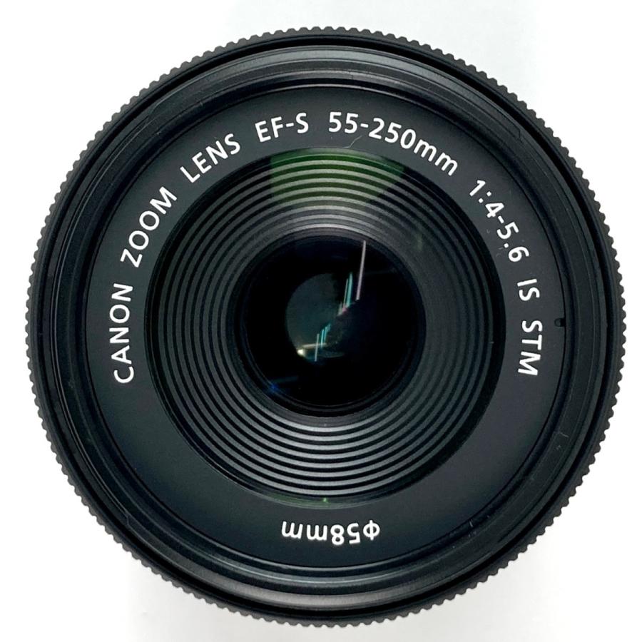 キヤノン Canon EF-S 55-250mm F4-5.6 IS STM 一眼カメラ用レンズ（オートフォーカス） 中古