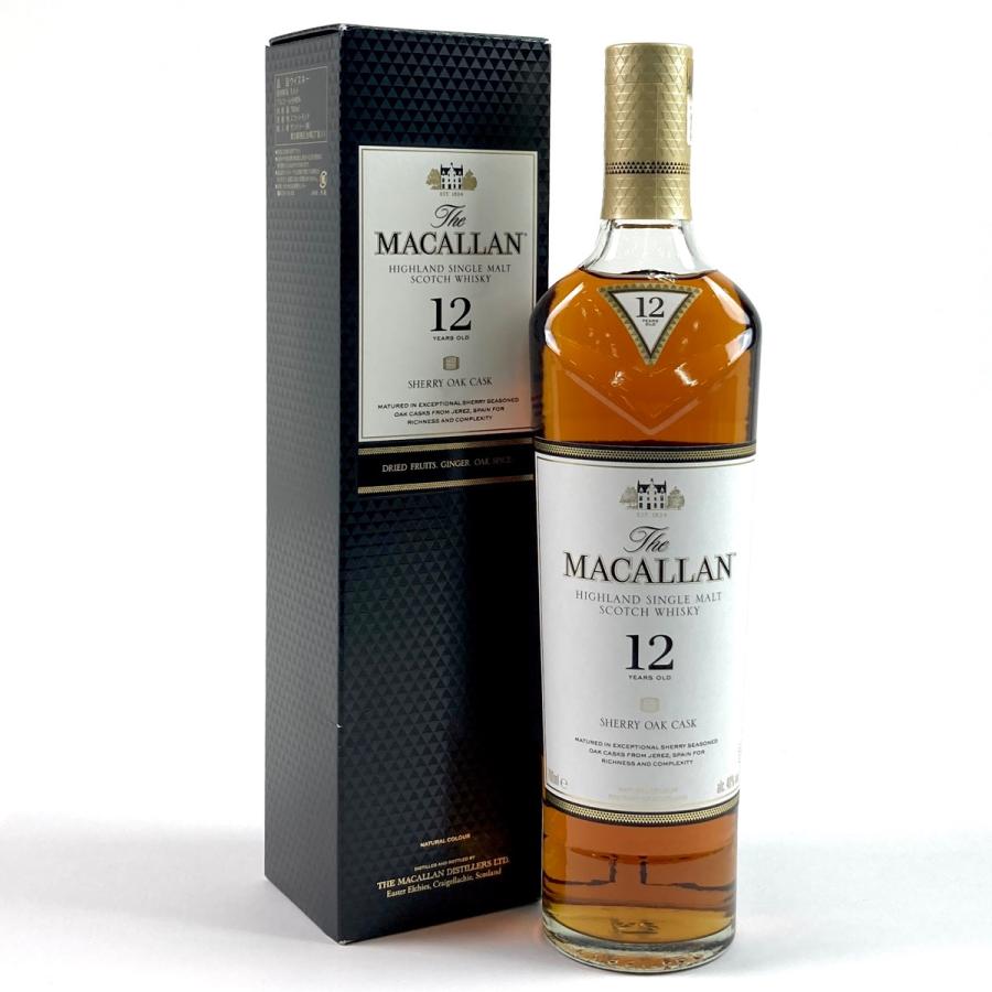 The Macallan 12年 シェリーオークカスク 700ml マッカラン MACALLAN 12年 シェリーオークカスク 700ml スコッチ