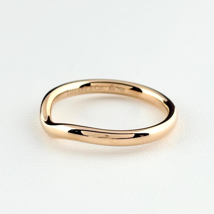 TIFFANY&Co.（ティファニー） カーブドバンド リング PG ピンク
