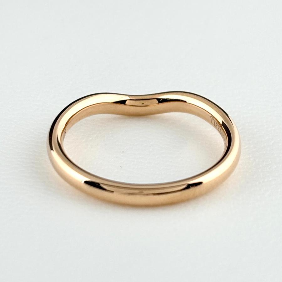 TIFFANY&Co.（ティファニー） カーブドバンド リング PG ピンク
