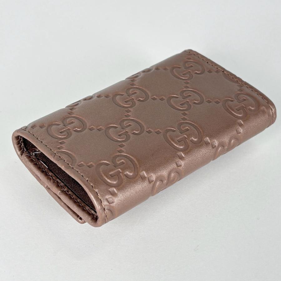 GUCCI（グッチ） グッチシマ キーケース ラブリーハート シマレザー