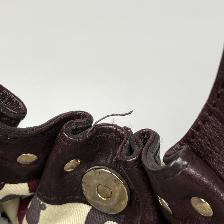 GUCCI（グッチ） グッチシマ ショルダーバッグ シマレザー ダーク