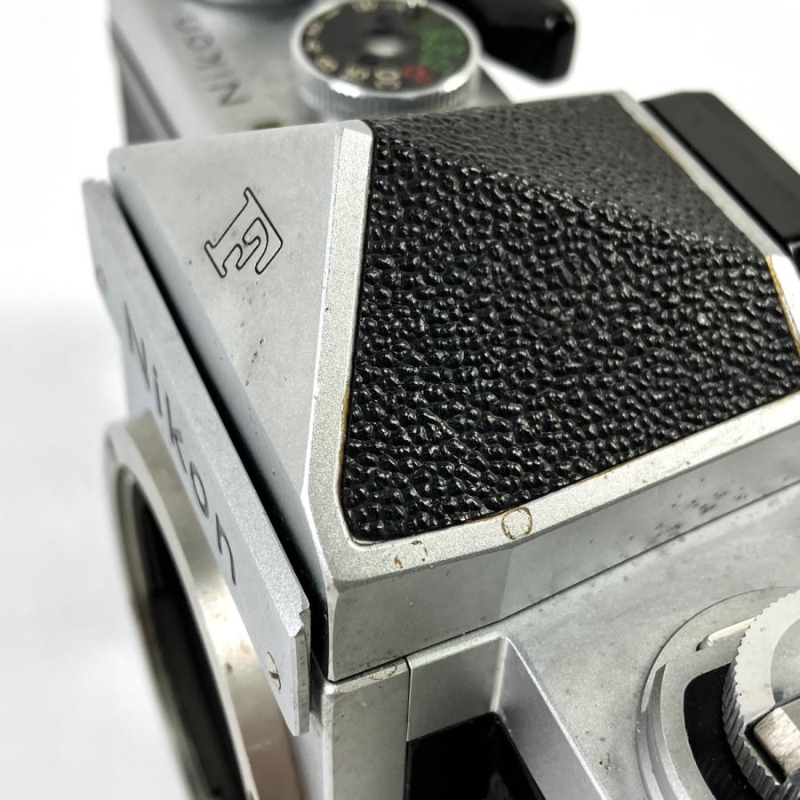 ニコン Nikon F アイレベル シルバー ボディ フィルム マニュアル