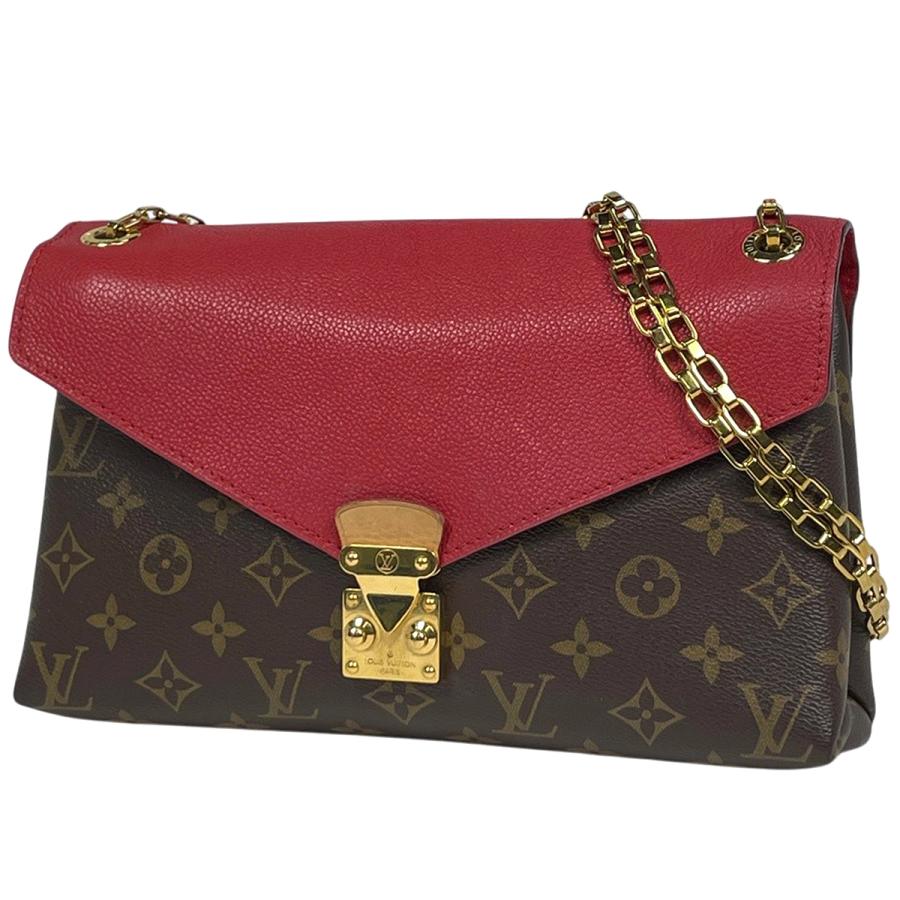 LOUIS VUITTON(ルイヴィトン) ショルダーバッグ モノグラム パラスチェーン M41201 スリーズ レザー LOUIS VUITTON（ルイ・ヴィトン） パラスチェーン ショルダーバッグ