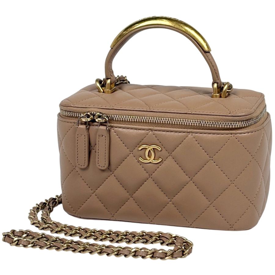 CHANEL（シャネル） ココマーク バニティバッグ ショルダーバッグ 化粧 