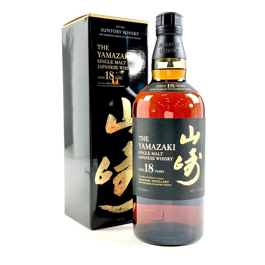 東京都内限定お届け サントリー SUNTORY 山崎 18年 シングルモルト
