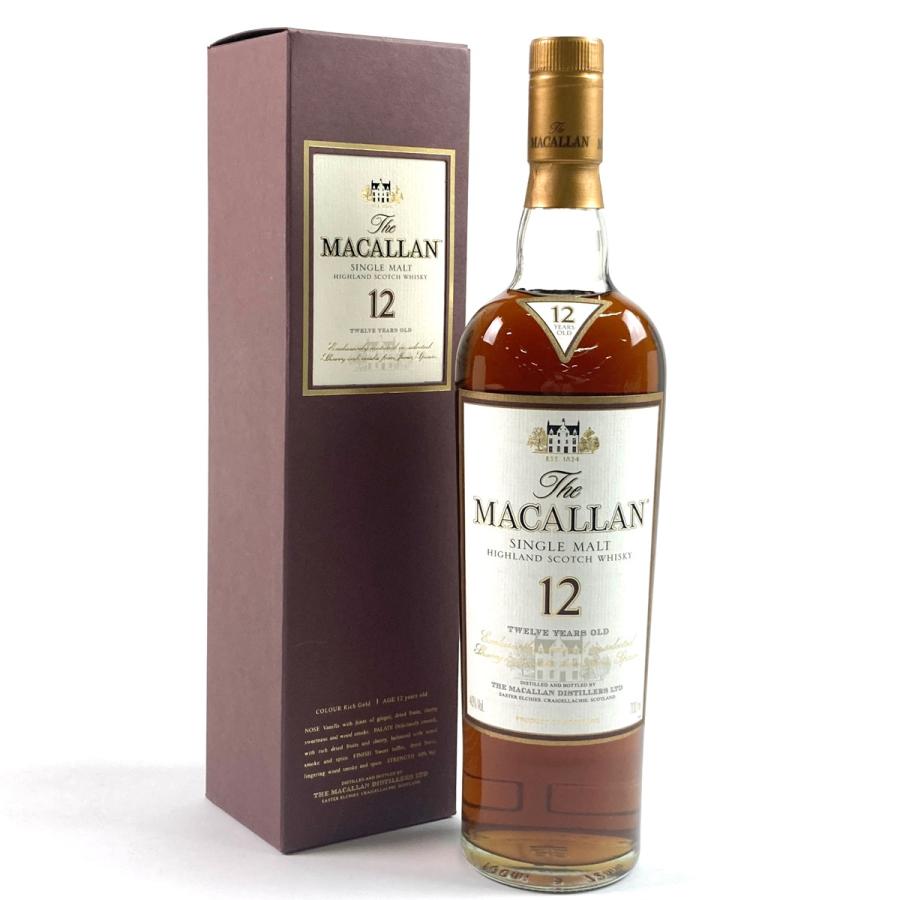 マッカラン MACALLAN 12年 シェリーオークカスク 旧旧 700ml スコッチ