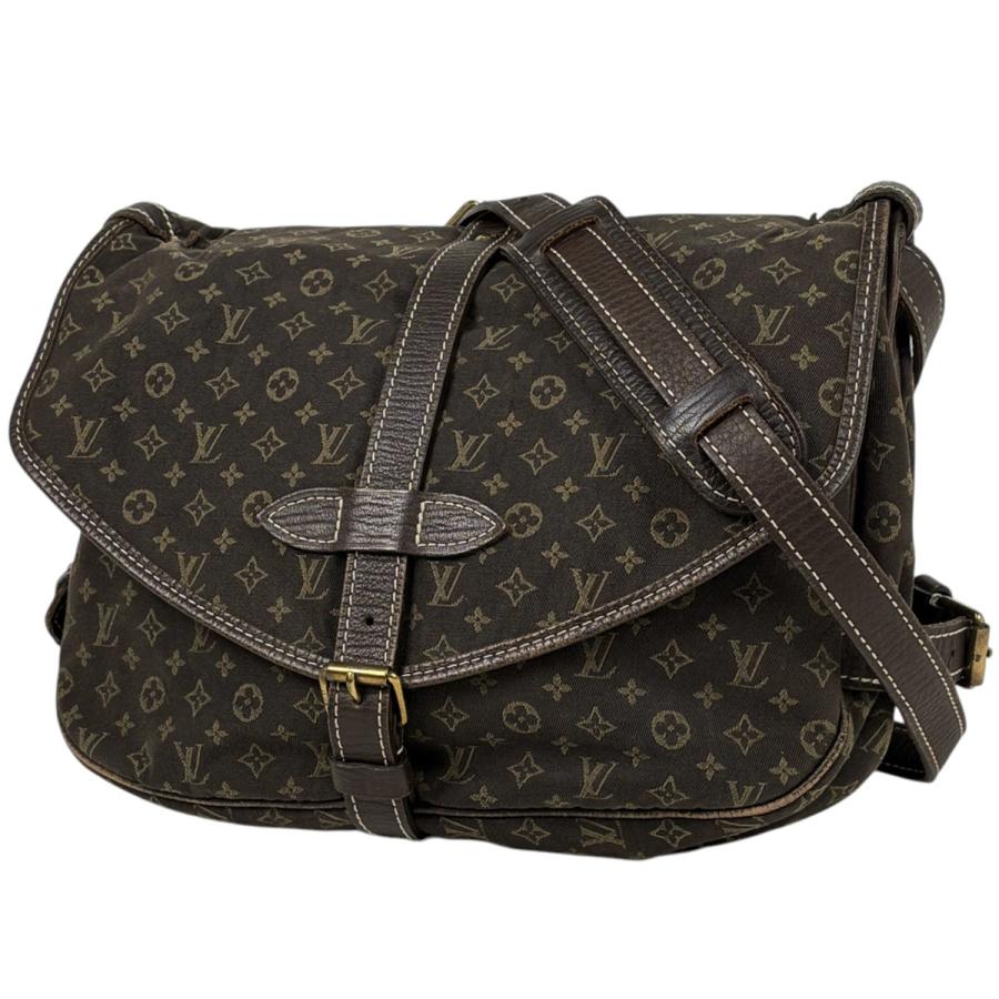 【良品】LOUIS VUITTON ソミュール ショルダーバッグ 国内発送】Louis Vuitton ソミュール BB ショルダーバッグ (Louis