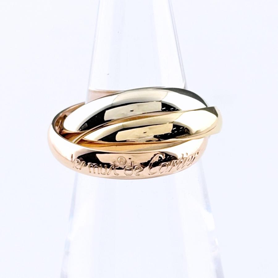 Cartier（カルティエ） トリニティ リング YG イエローゴールド PG 