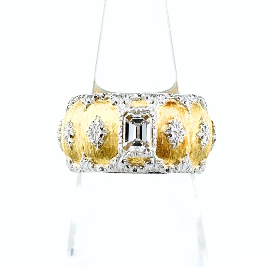 ブチェラッティ BUCCELLATI ダイヤモンド リング YG イエローゴールド
