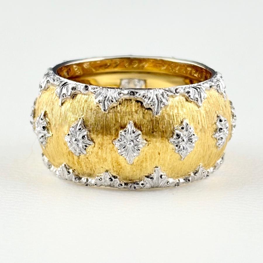ブチェラッティ BUCCELLATI ダイヤモンド リング YG イエローゴールド
