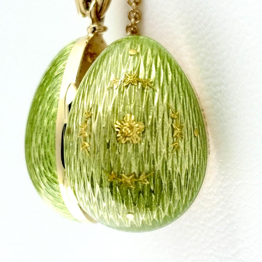 ファベルジェ FABERGE イースター エッグ トップ YG イエローゴールド