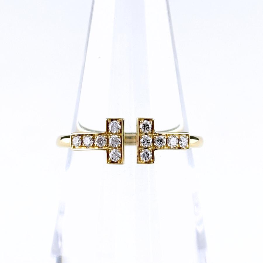 TIFFANY&Co.（ティファニー） TIFFANY&Co. Tワイヤー ダイヤ リング YG 
