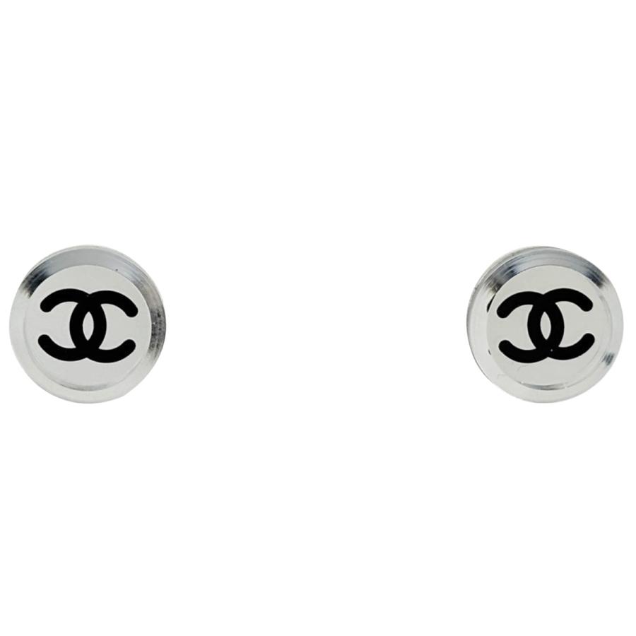 CHANEL（シャネル） ココマーク ラウンド ピアス シルバーメッキ