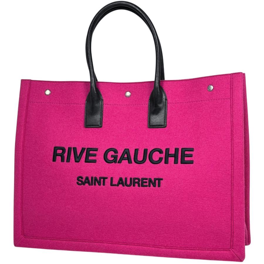 SAINT LAURENT サンローラン リヴゴーシュ トートバッグ フェルト 